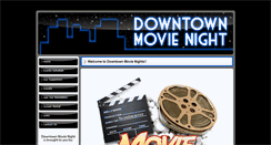 Desktop Screenshot of downtownmovienight.com
